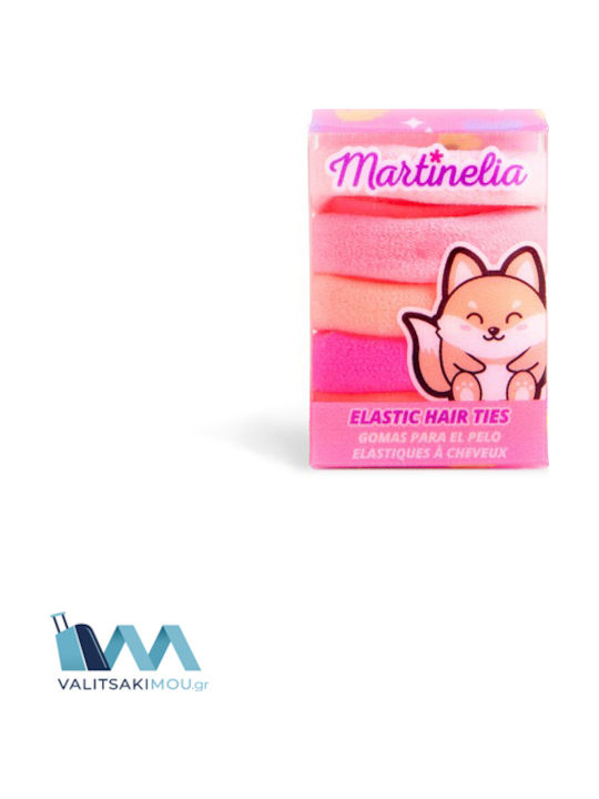 Martinelia Сет Детски Ластици Животни 1бр (различни дизайни) 5 бр