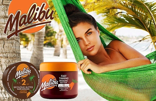 Malibu Malibu Bronzing Butter Sunscreen Cream for Body SPF 6