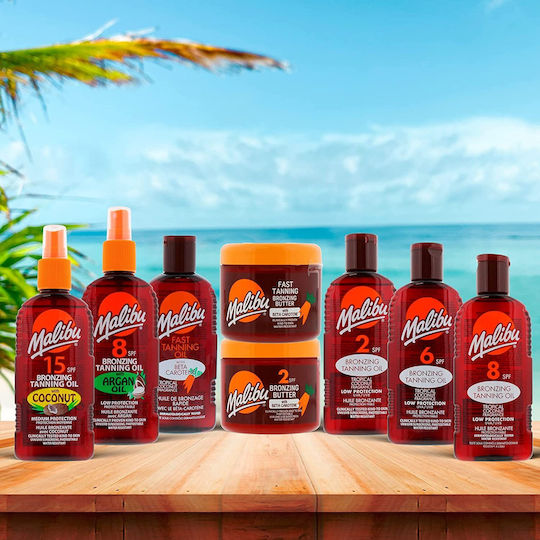 Malibu Malibu Bronzing Butter Sunscreen Cream for Body SPF 6