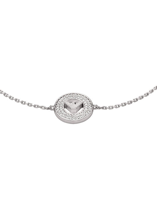 Emporio Armani Damen Armband aus Silber mit Zirkon