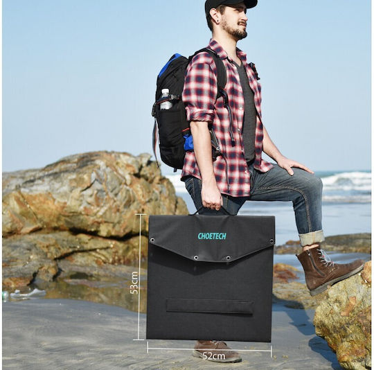 Choetech SC008 NEW Încărcător Solar Pliabil Panou Solar 120W cu Ieșire USB (Dispozitive Portabile)