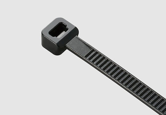 Pack of 100pcs Black Plastic Cable Ties 280x4.8mm SN-CV280W