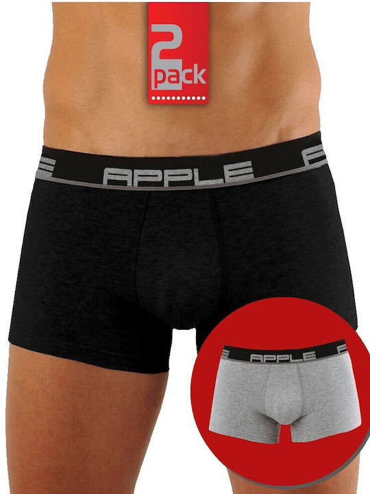 0112149 Slipuri pentru bărbați Black/Black 2Pachet