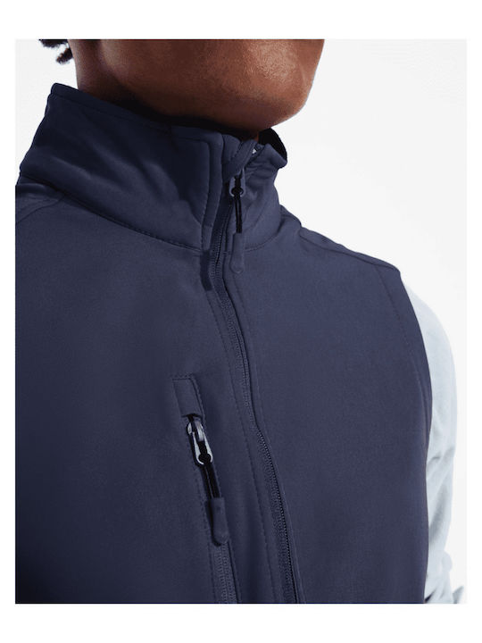 Ferreli Vestă de siguranță Softshell cu căptușeală din fleece Blue