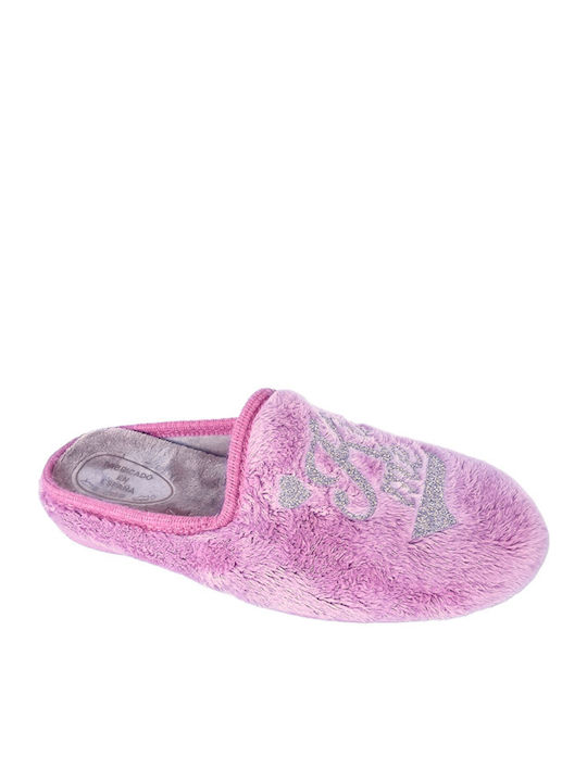 Nobrand Winter Women's Slippers in Pink color