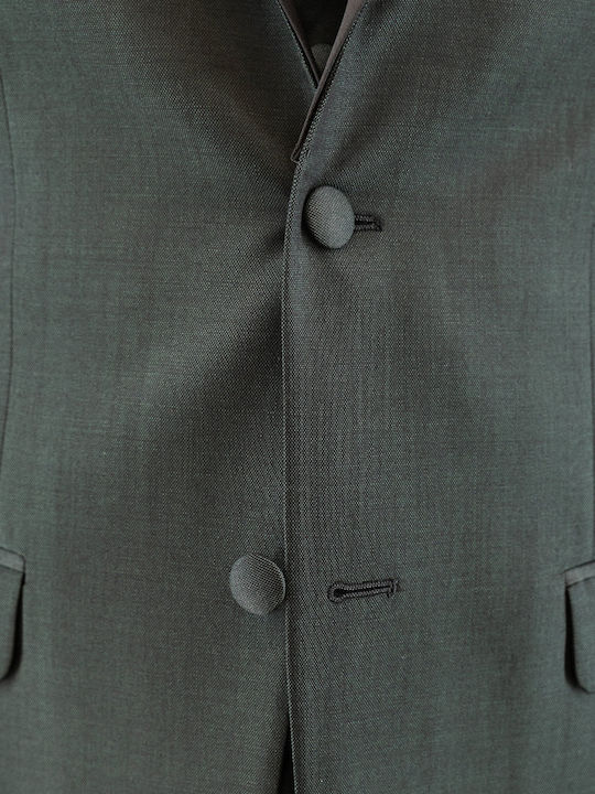 Мъжки Костюм С гиле Olive