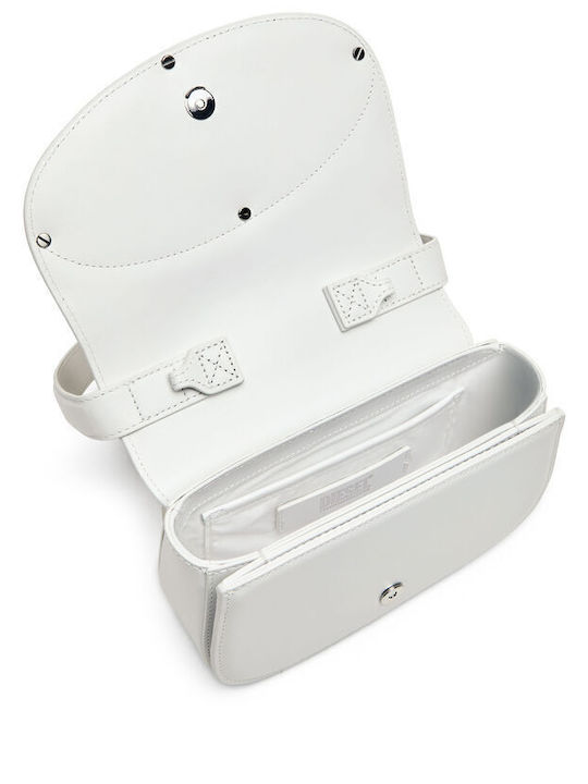 Leather Women's Bag Shoulder White