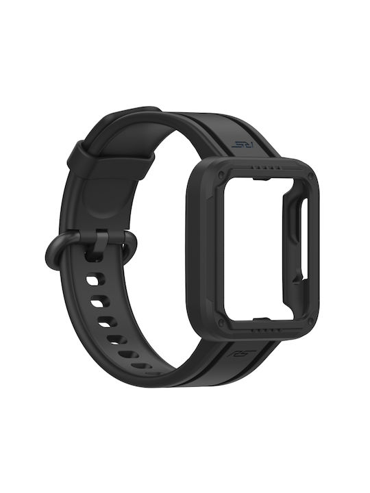 Strap Silicone Black (Xiaomi Redmi Watch 2 / Watch 2 Lite)