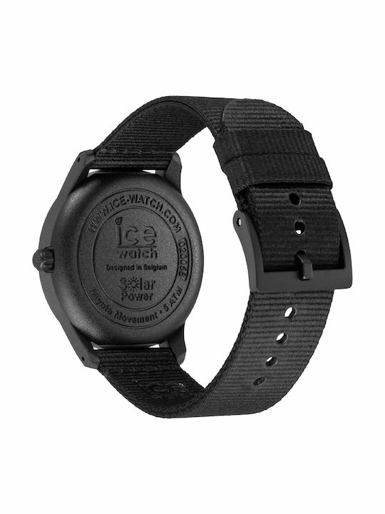 Ice Men's Watch 40mm Battery with Black Fabric Strap