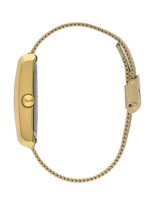 Lee Cooper Metallic Bracelet Uhr mit Gold Metallarmband