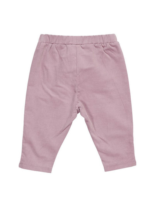 Little Dutch Kids Corduroy Trousers Mauve.