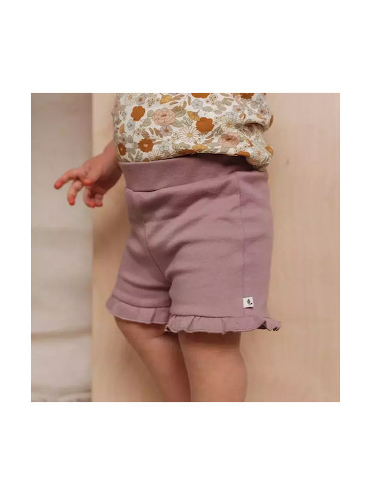 Little Dutch Șort/Bermude pentru copii din material textil Violet