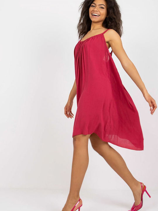 Och Bella Sommer Mini Kleid Red