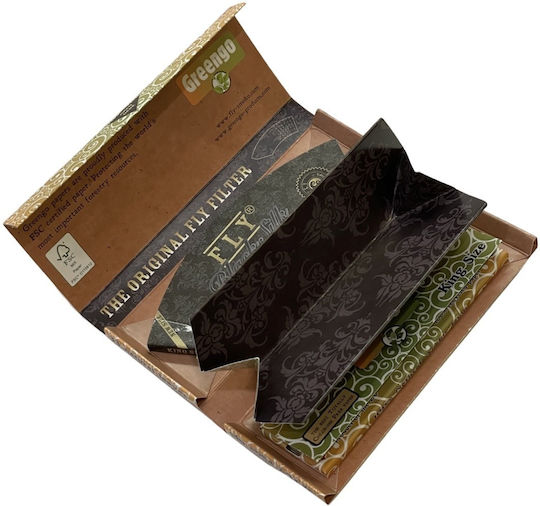 GreenGo Festival Pack Cigarette Rolling Papers King Size 33 sheets 1pcs