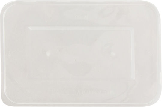 Plastic Microwave Food Containers Lid 750ml 5 Pieces