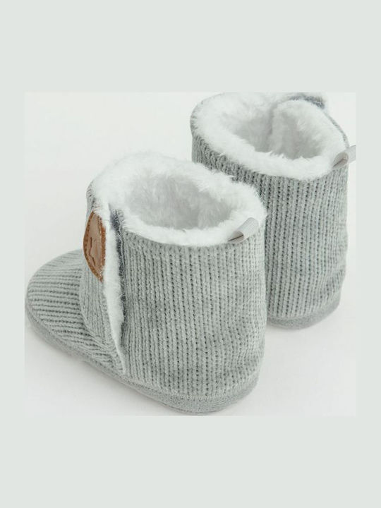 Cool Club Baby Booties Gray