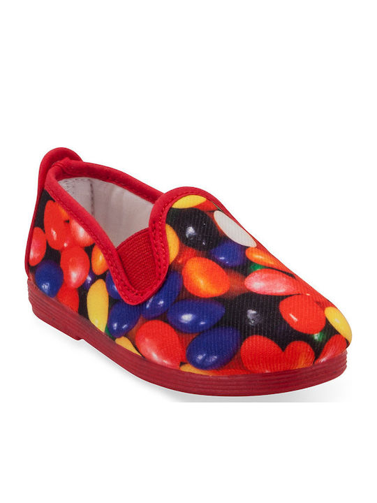 Παιδικές Εσπαντρίγιες Slip-On Κόκκινες