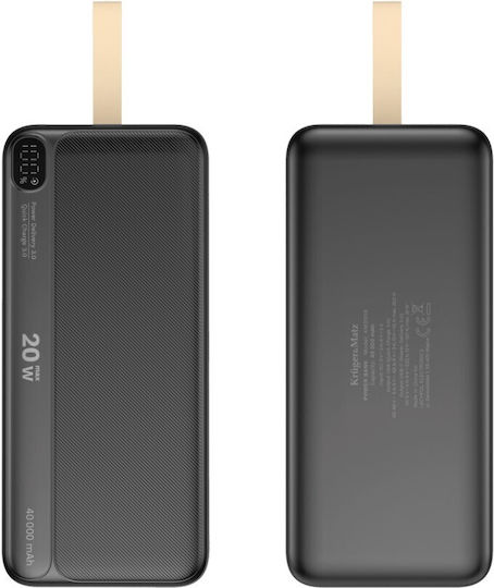 Kruger & Matz Външна Батерия 40000mAh