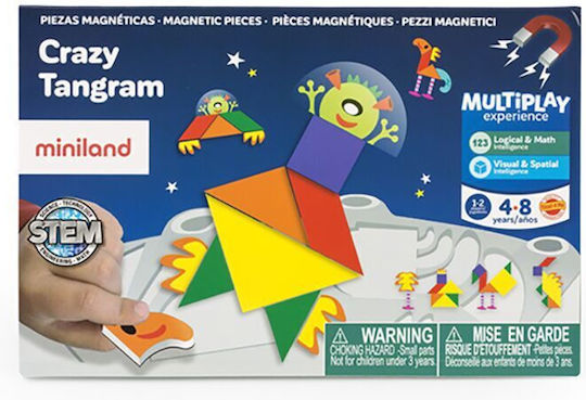 Miniland Stem By Step STEM Εκπαιδευτικό Παιχνίδι Γνώσεων για 3+ Ετών