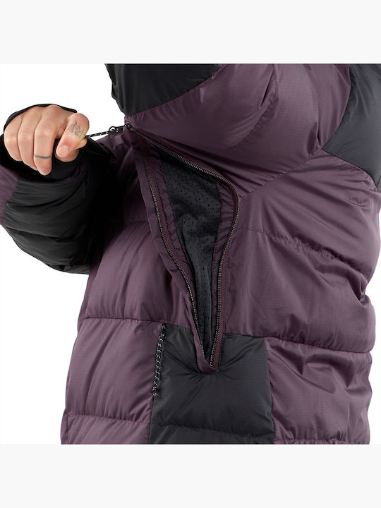 Volcom Insulated H0452415-BRY Γυναικείο Μπουφάν για Σκι & Snowboard Μωβ
