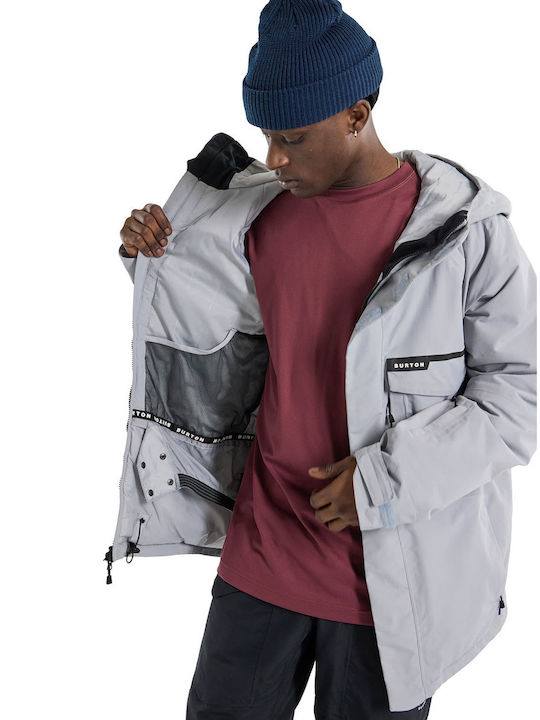 Burton 23827100020 Jachetă pentru Schi & Snowboard Gray