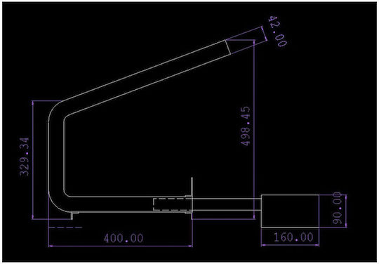 Pitsilos Fireplace Heat Exchanger 32W L41xH30.8xD40-51cm