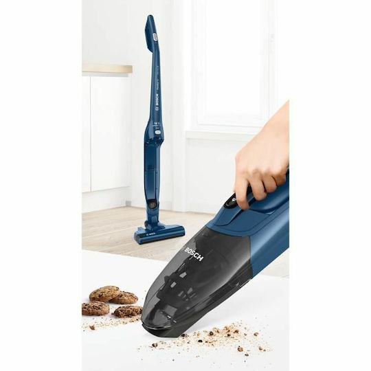 Bosch Readyy'y Serie 2 Wiederaufladbar 2-in-1 Staubsauger Stick & Handgerät 14.4V Blau