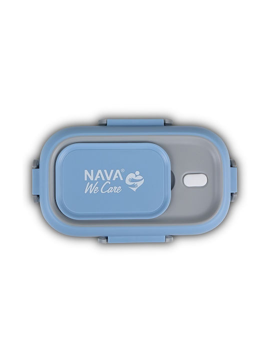 Nava Inox Lunch Box Blue 800ml