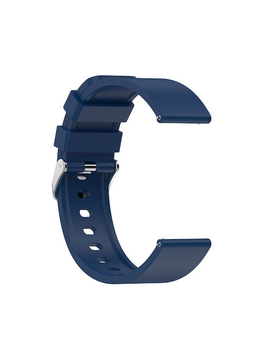 Style Curea Silicon Albastru (Amazfit Bip 3 / Bip 3 Pro)