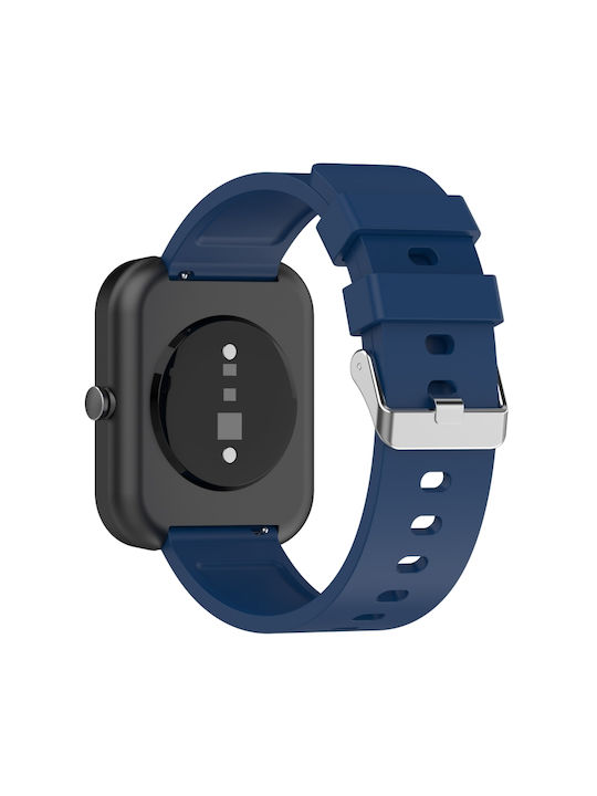 Style Curea Silicon Albastru (Amazfit Bip 3 / Bip 3 Pro)