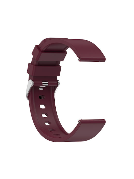 Style Strap Silicone Burgundy (Amazfit Bip 3 / Bip 3 Pro)