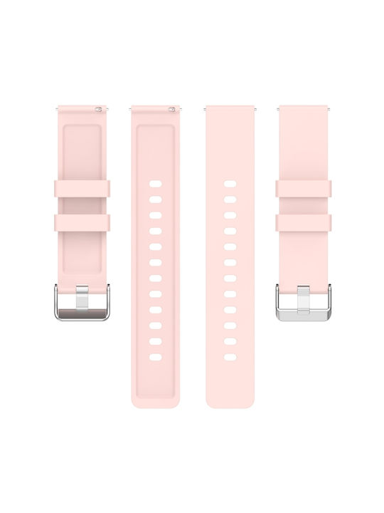 Style Каишка Силикон Розов (Amazfit Bip 3 / Bip 3 Pro - Амазфит Бип 3 / Бип 3 Про)