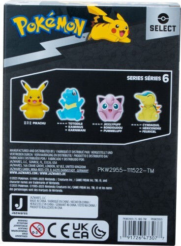 Jazwares Vinyl Jigglypuff W6 Pokemon για 4+ Ετών 10εκ.