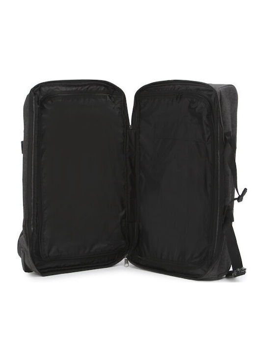 Eastpak Tranverz M Medium Fabric Suitcase Gray with 4 Wheels Height 67cm