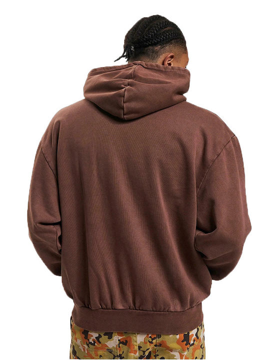 Karl Kani Signature Herren Sweatshirt mit Kapuze brown