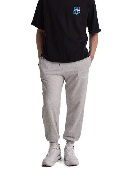 Blue Hunter Men's Sweatpants with Rubber Gray