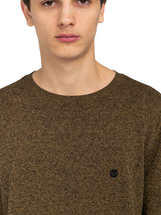 Element Herren Langarm-Pullover Dull Gold