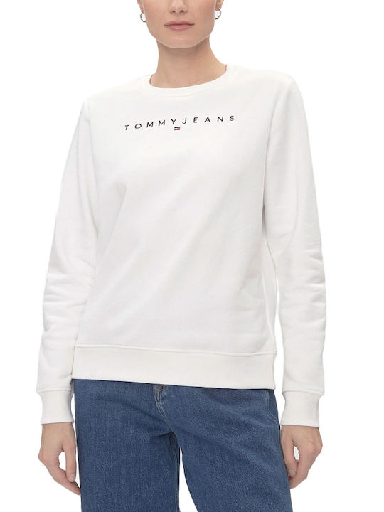 Tommy Hilfiger Women's Blouse Cotton Long Sleeve White