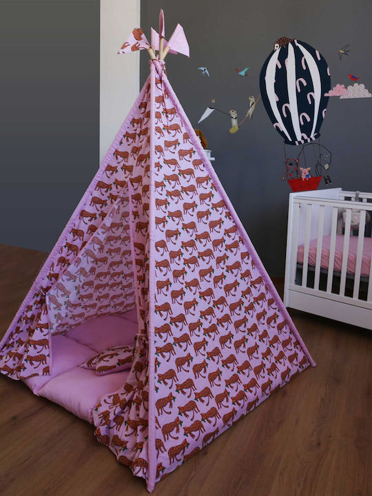 Baby Bliss Kids Indian Teepee Play Tent Light Blue
