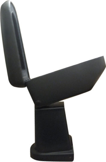 Cik Car PU Armrest for Smart ForFour Black