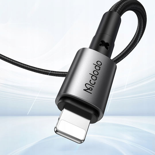 Mcdodo Braided USB-A to Lightning Cable 36W Black 2m (CA-3581)