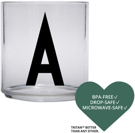 Design Letters Ποτήρι Νερού Πλαστικό 220ml