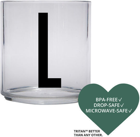 Design Letters Ποτήρι Νερού Πλαστικό 220ml