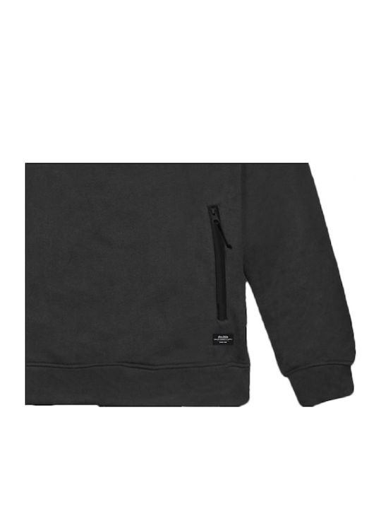 Sweatshirt mit Kapuze Schwarz