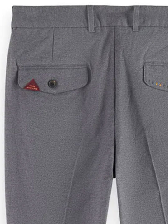 Blake Ανδρικό Παντελόνι Chino Ελαστικό moondust melange