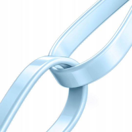 Mcdodo Winkel (90°) / Flach USB-C zu Lightning Kabel 36W Blau 1m (CA-3442)