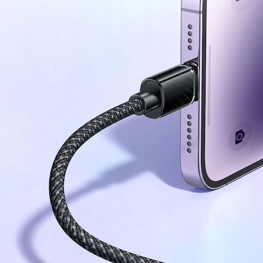 Mcdodo Braided USB-C to Lightning Cable 36W Μαύρο 1m (CA-3660)