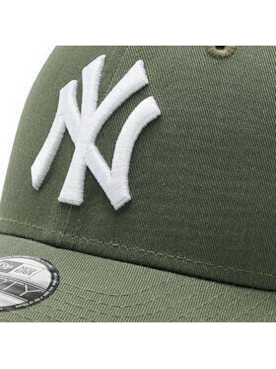 New Era Kids' Jockey Fabric Hat League Essential Green