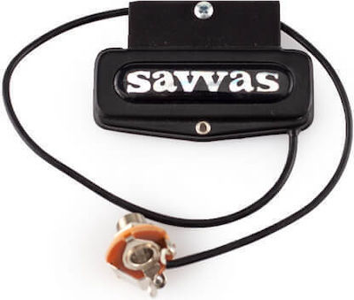 Savvas Bouzouki Pickup 6-saitig Schwarz (Chiotis)