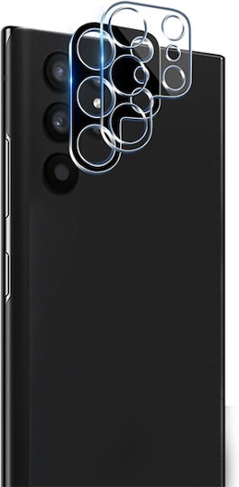 Mocolo 2.5d 9h Back Camera Protection Tempered Glass Transparent for the Samsung Galaxy S22 Ultra 5G.
